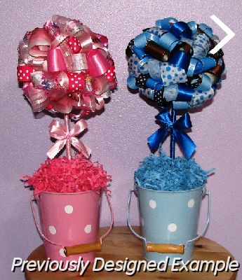 ribbon-topiary - Copy.JPG - Ribbon Topiary Baby Shower Centerpieces